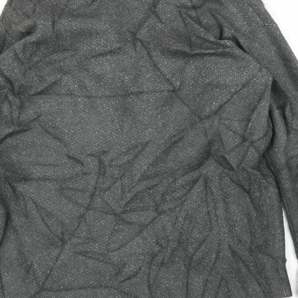 Primark Womens Grey Cardigan Jumper Size 8