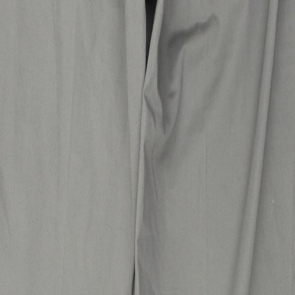 yannick Womens Grey Trousers Size 34 in L29 in