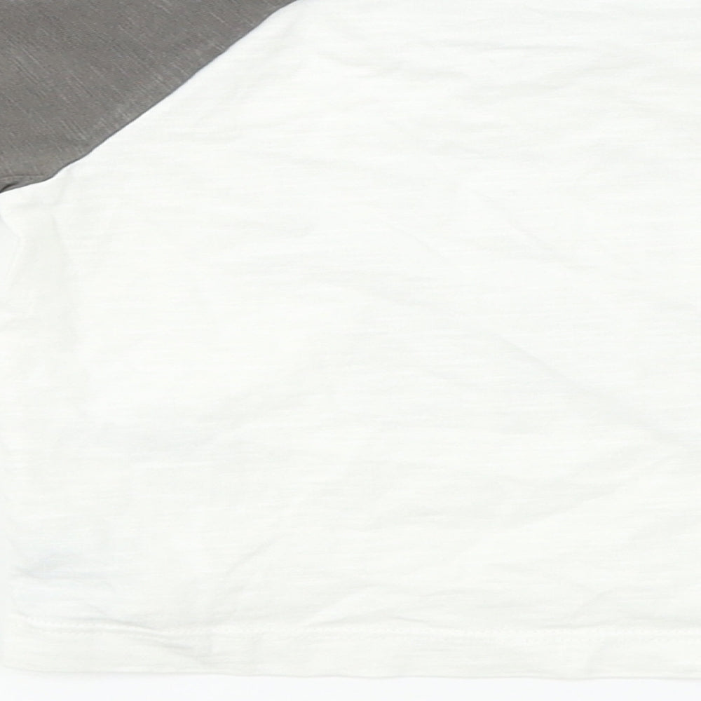 Nutmeg Boys White Basic T-Shirt Size 6-9 Months