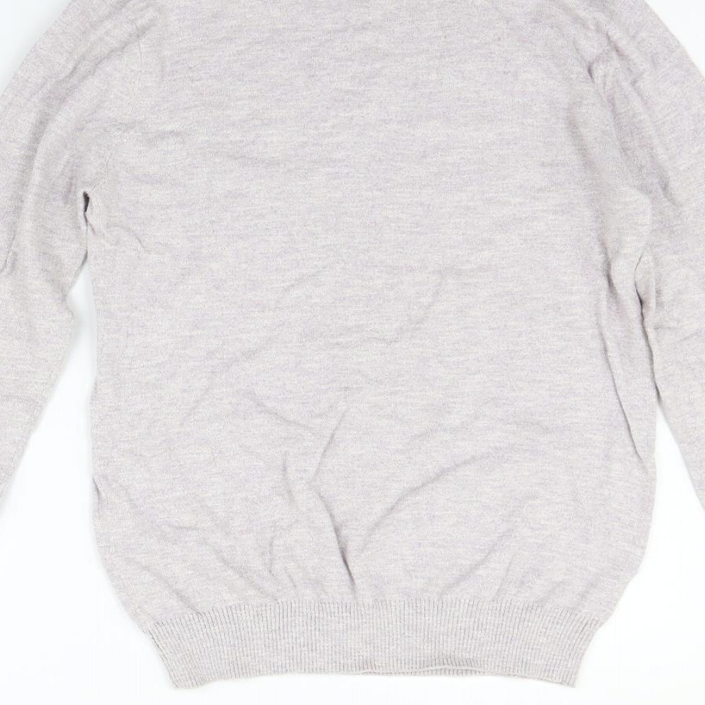 Peacocks Womens Pink Pullover Jumper Size S - washable marks