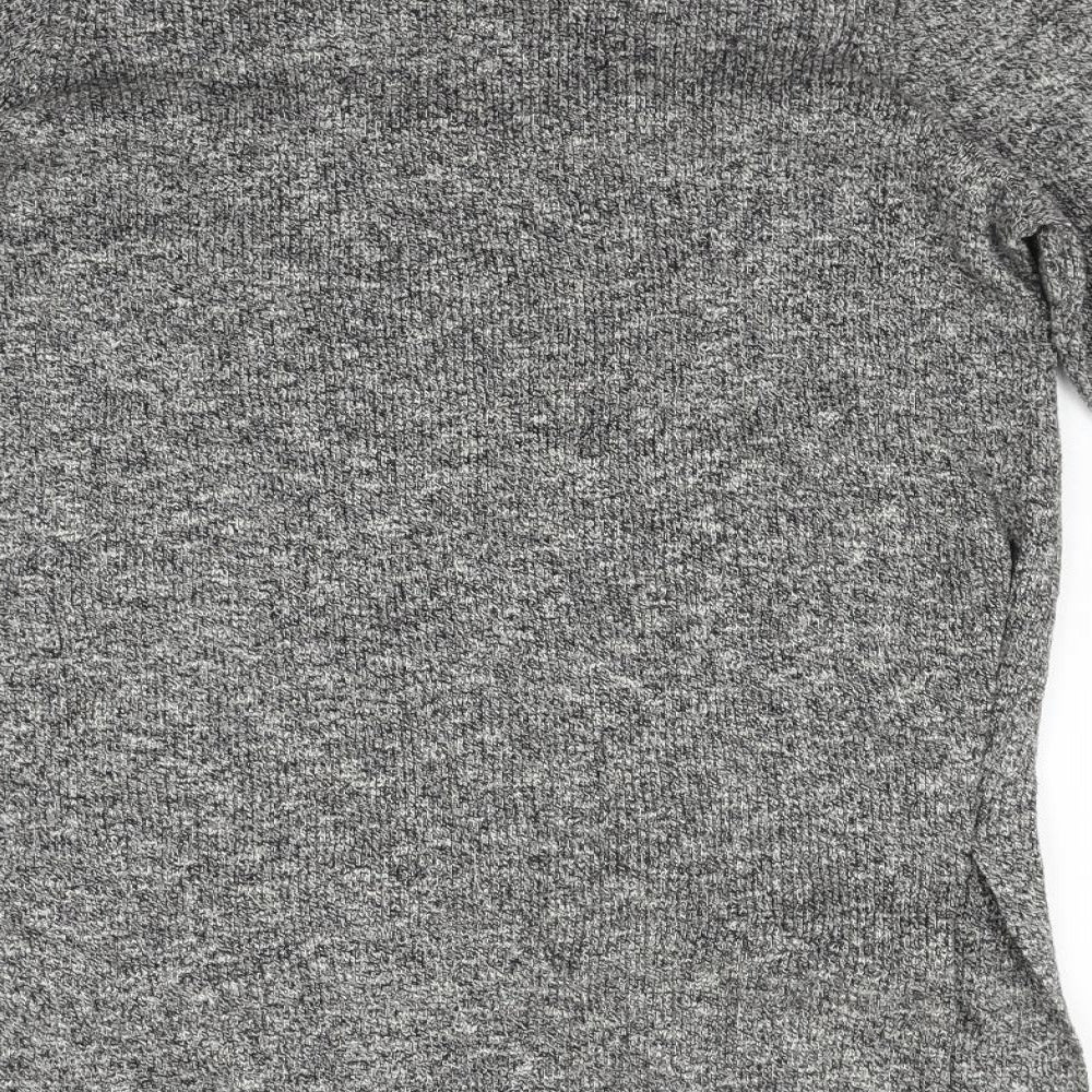 New Look Womens Grey Pullover Jumper Size 10