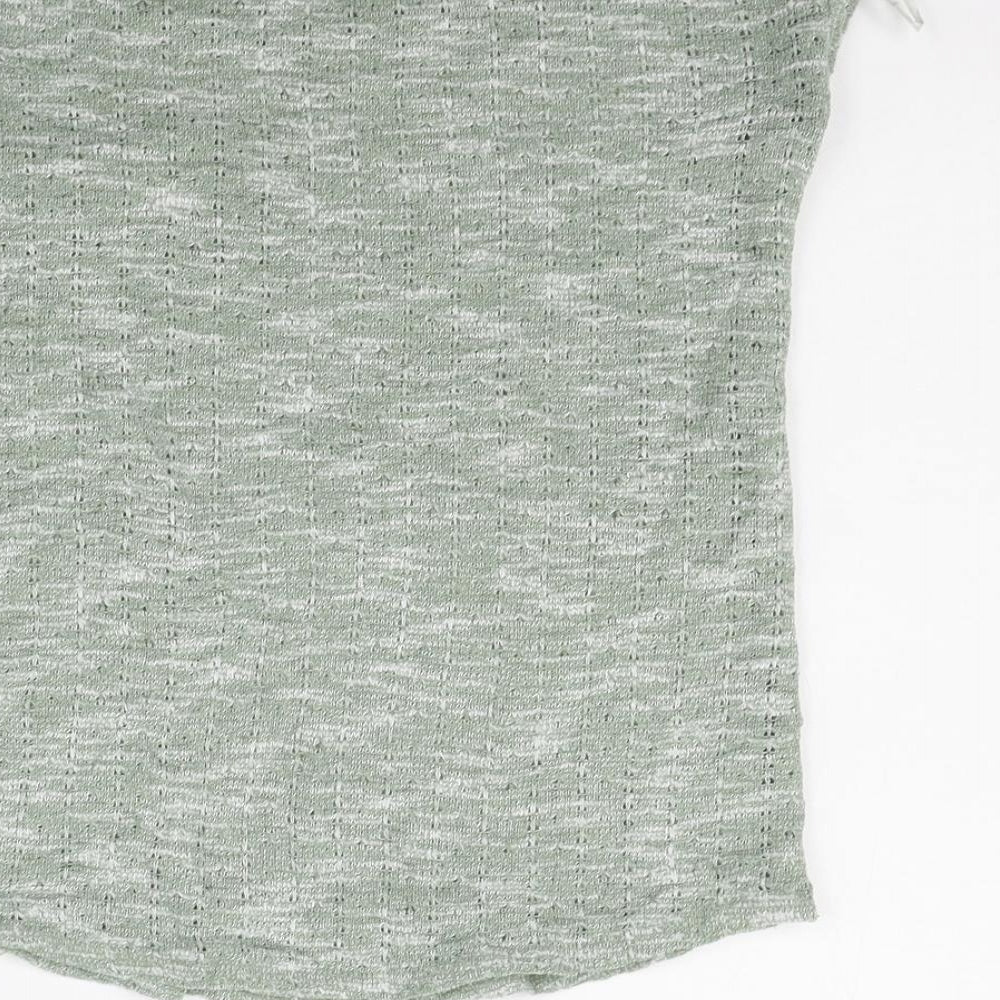 New Look Womens Green Pullover Jumper Size 8
