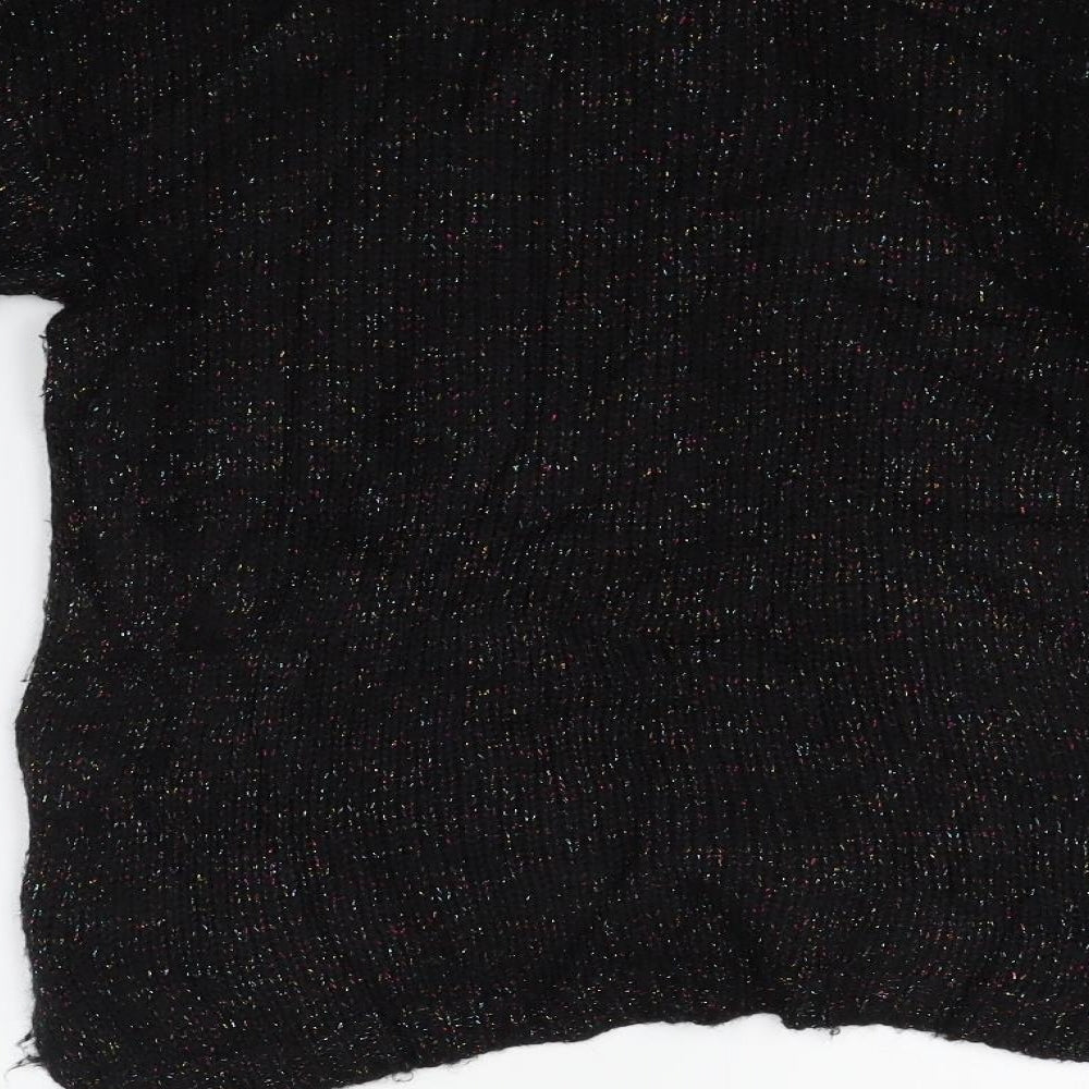 Only Womens Black Pullover Jumper Size S