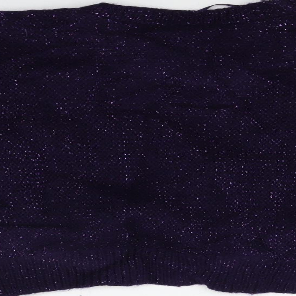 H&M Womens Purple Cardigan Jumper Size M
