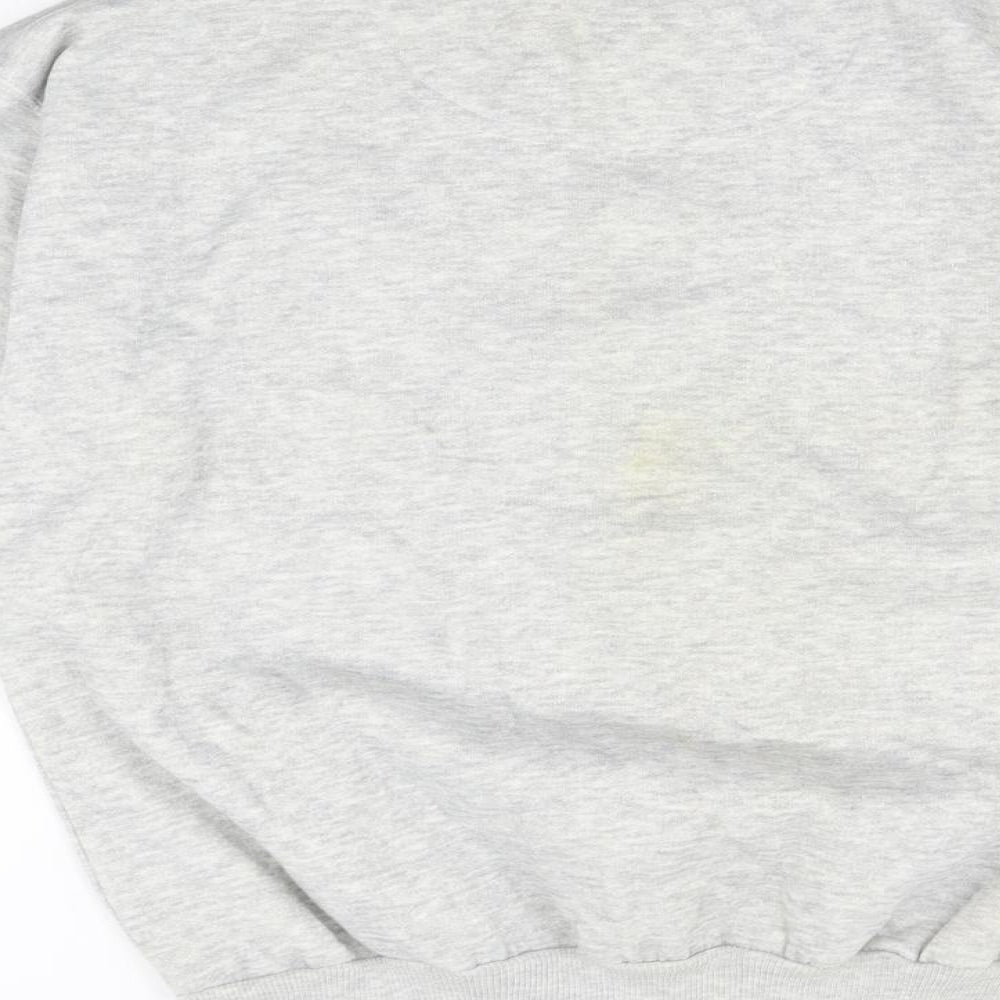 strictly axed Womens Grey Pullover Jumper Size S - washable marks