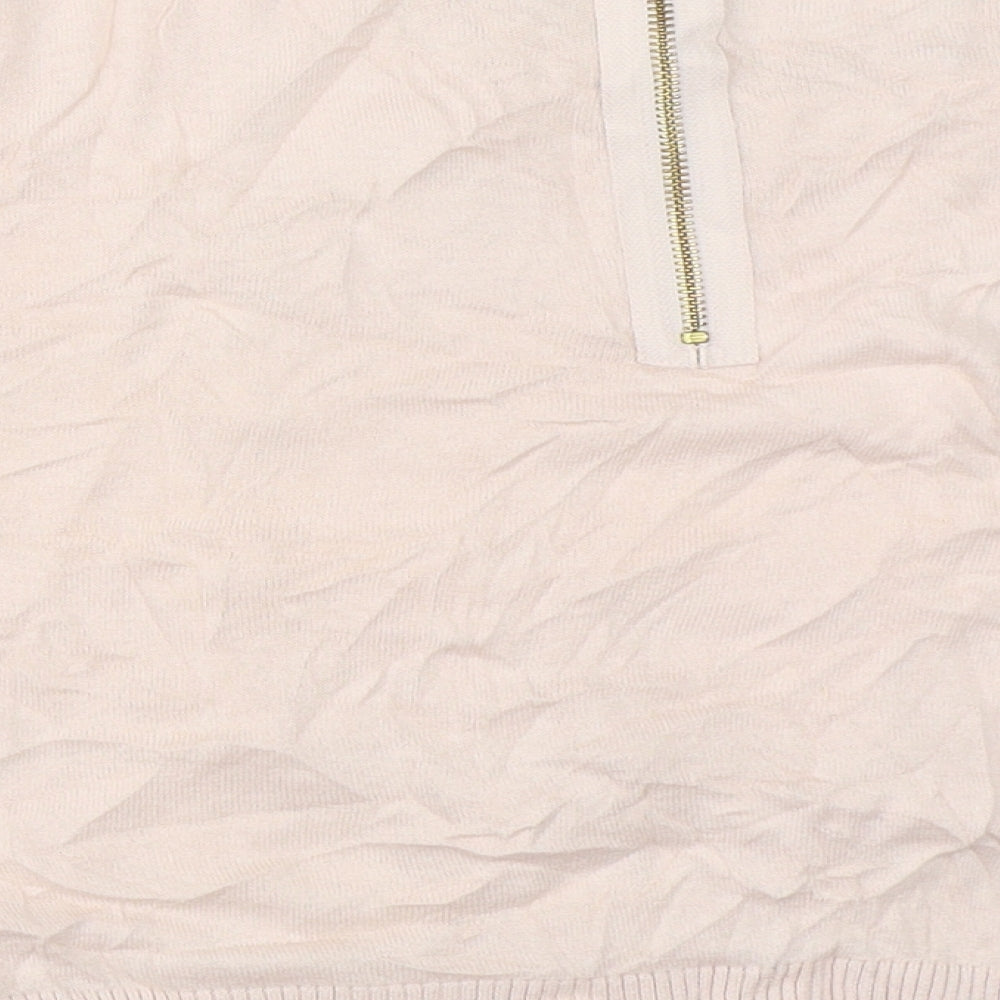 Topshop Womens Beige Pullover Jumper Size 6