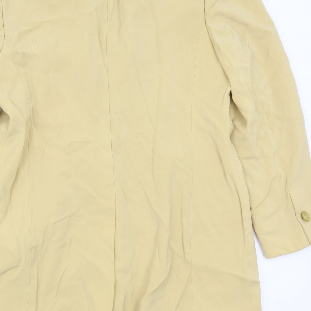 Bashler Womens Yellow Jacket Blazer Size 14