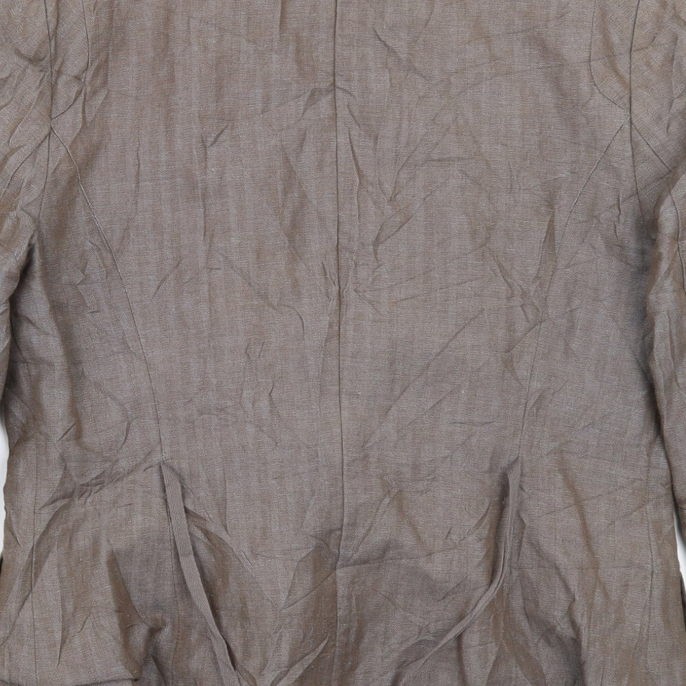 NEXT Womens Brown Jacket Coat Size 16
