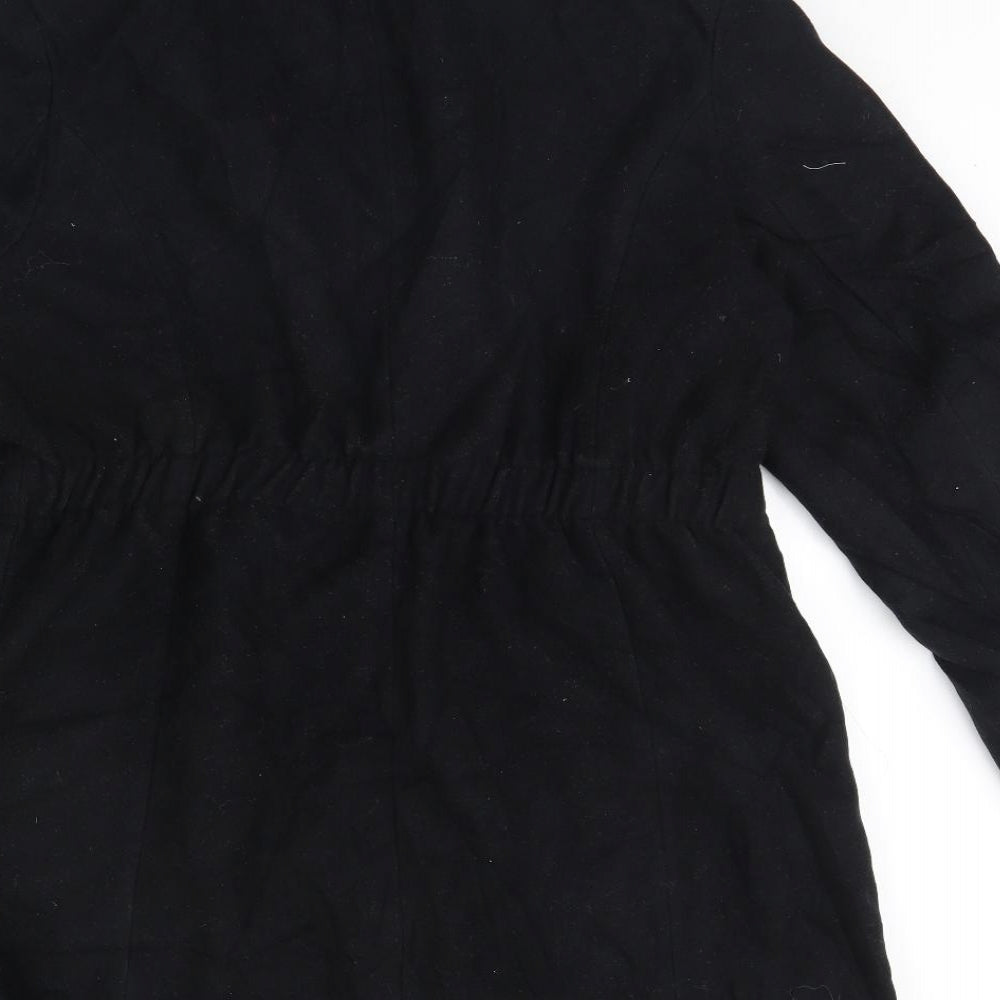Preworn Womens Blue Jacket Coat Size 16