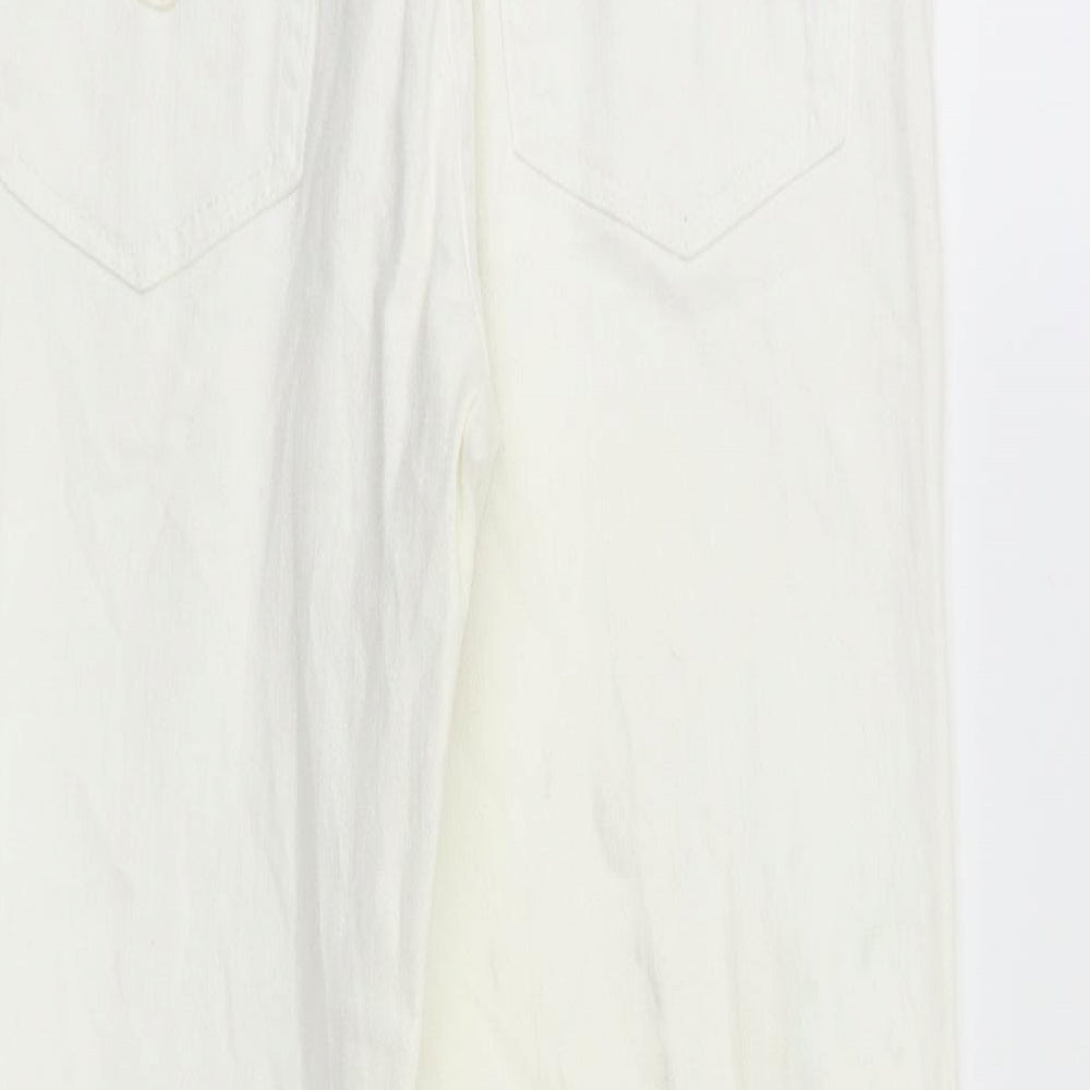 Benotti Womens White Bootcut Jeans Size 12 L25 in