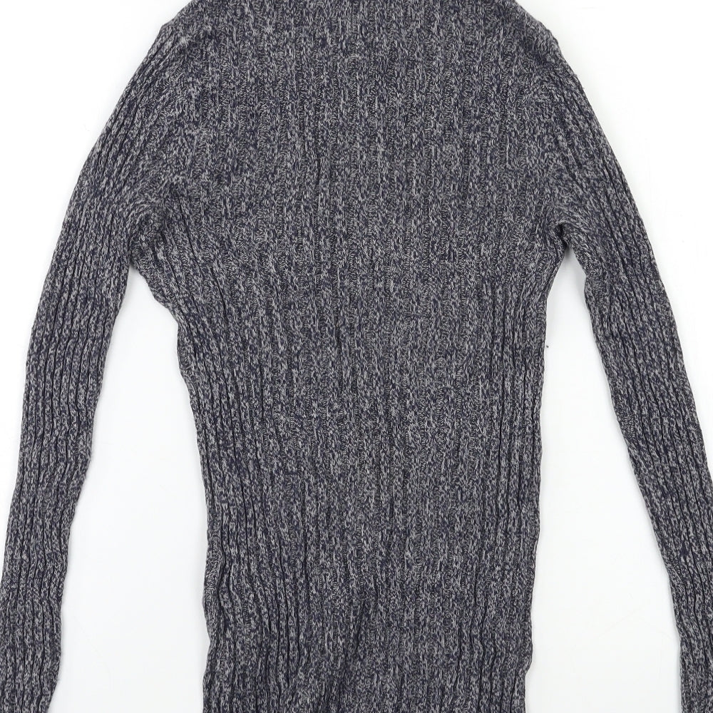 H&M Womens Grey Pullover Jumper Size XS