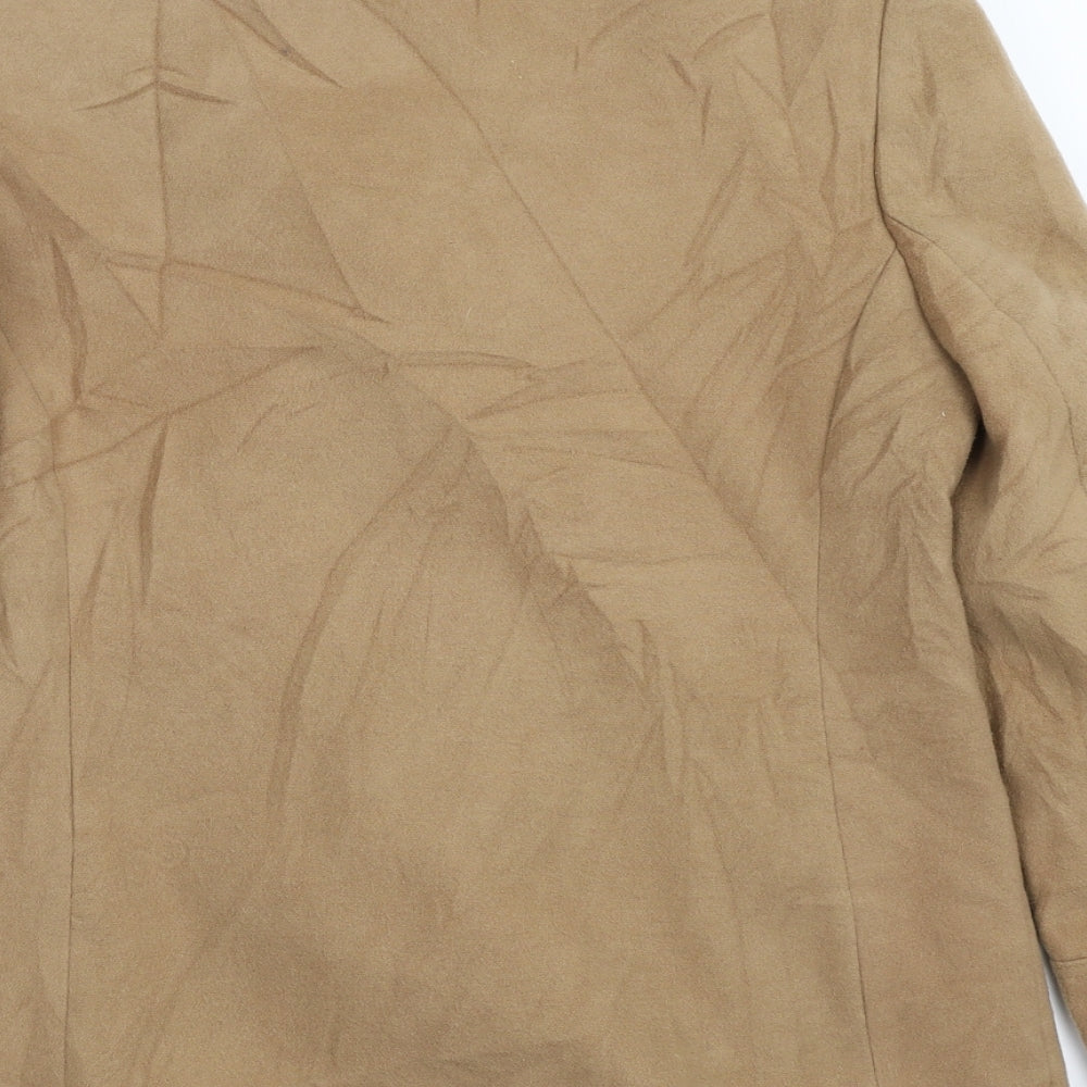 Kesta Womens Brown Overcoat Coat Size 12
