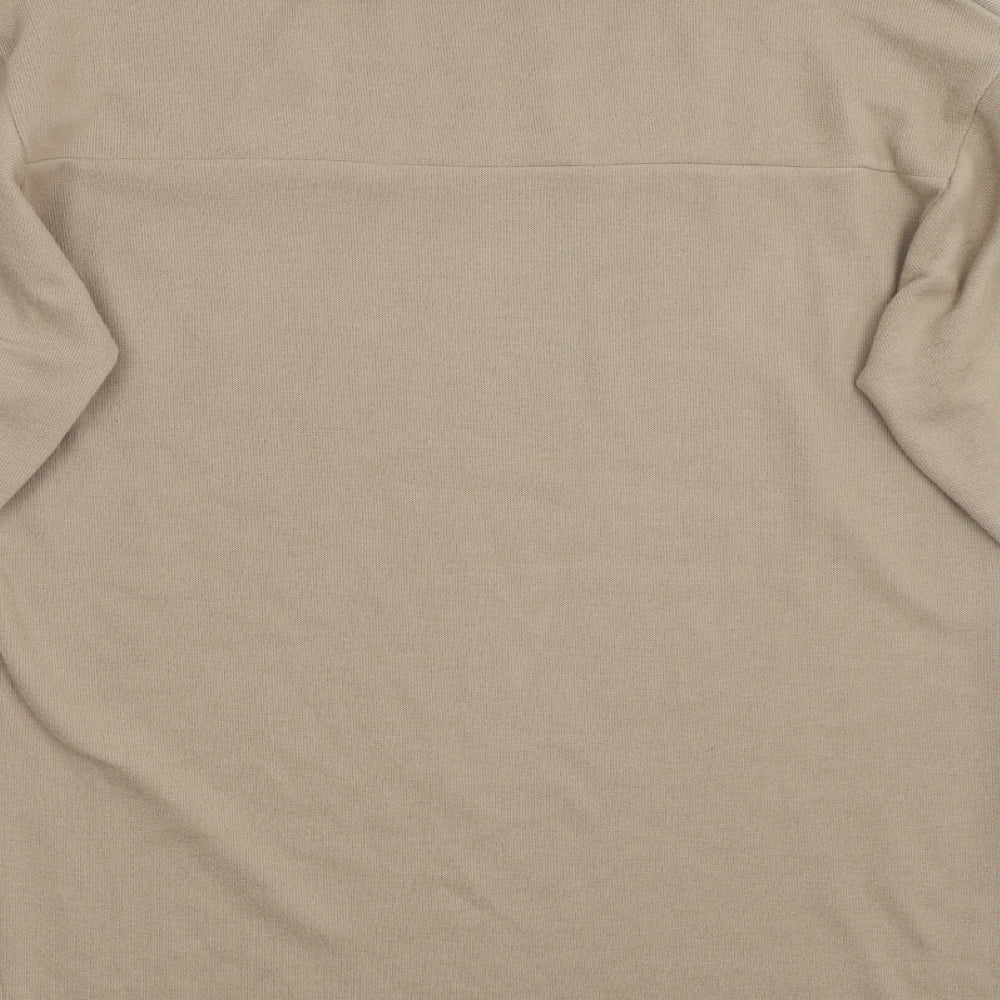 Zara Womens Brown Pullover Jumper Size S
