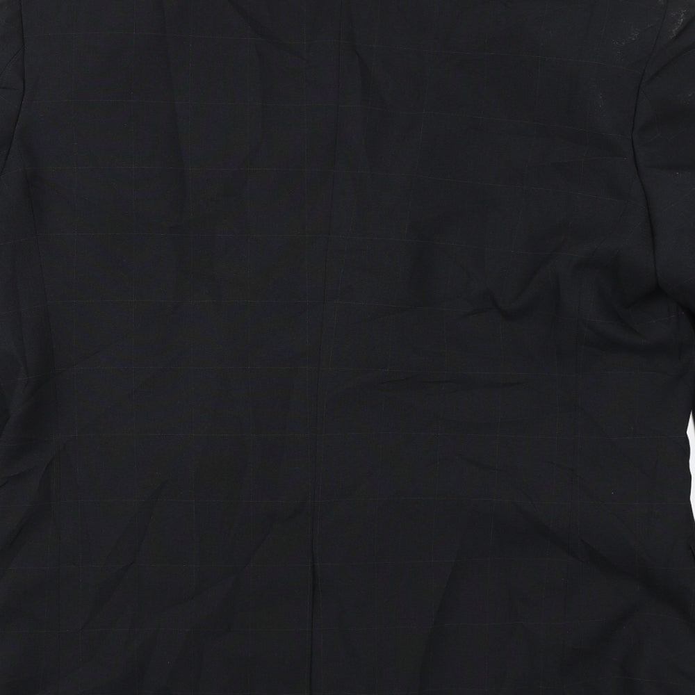 Signet Mens Black Jacket Blazer Size 40