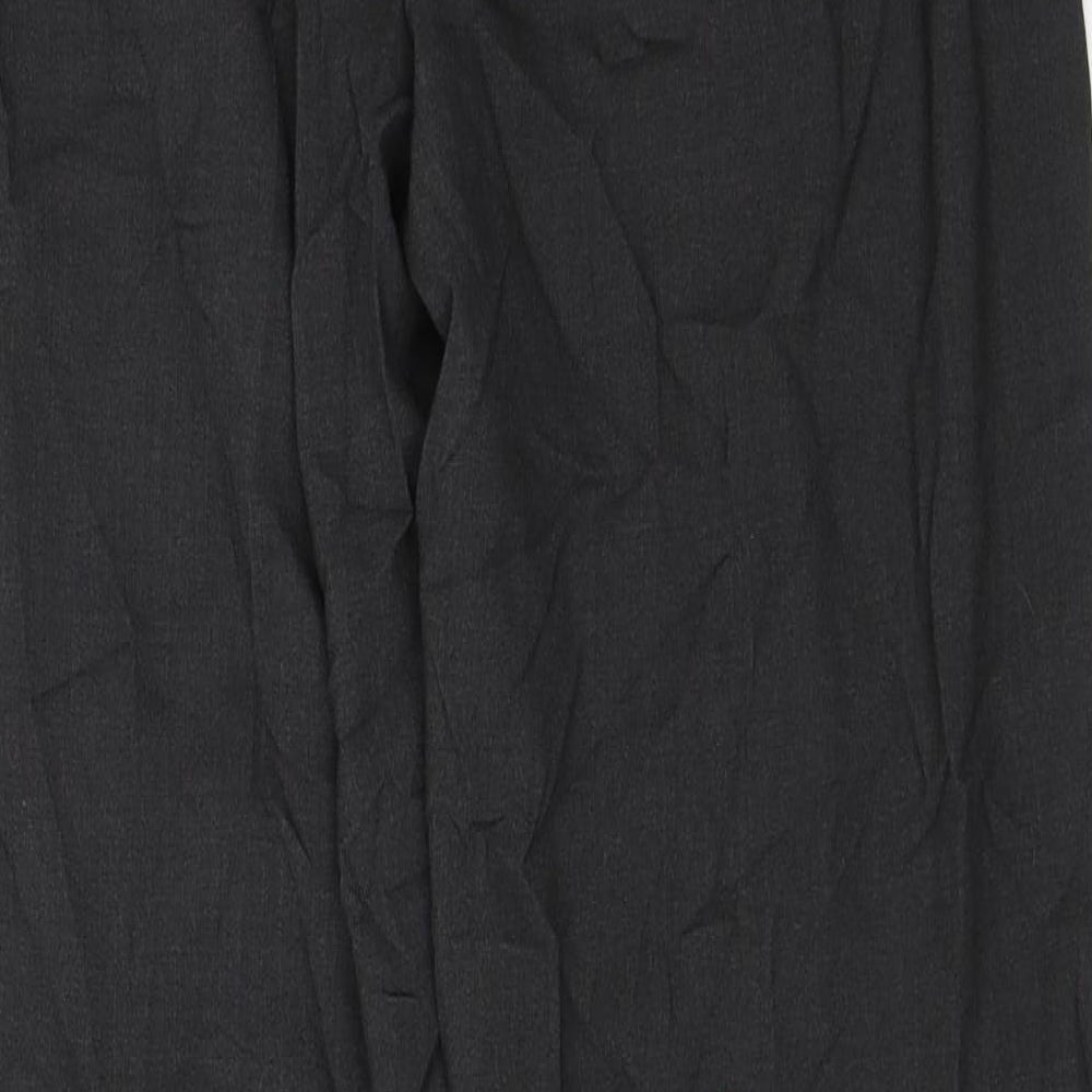 Marks & Spencer Womens Grey Dress Pants Trousers Size 12 L26 in