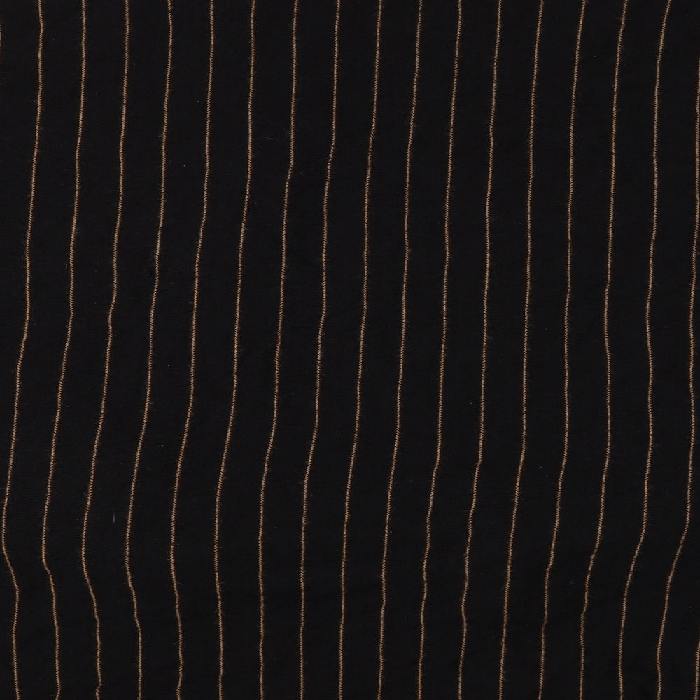 Preworn Womens Brown Striped Cape Jumper One Size