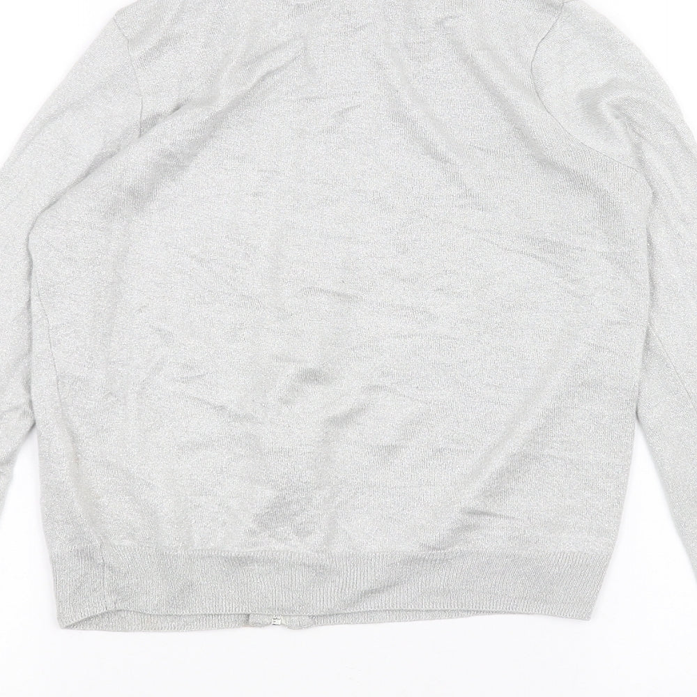 Atmosphere Womens Grey Cardigan Jumper Size 6