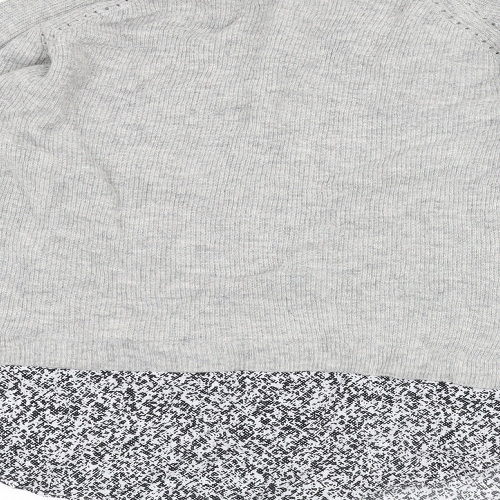 Marks & Spencer Womens Grey Pullover Jumper Size 14