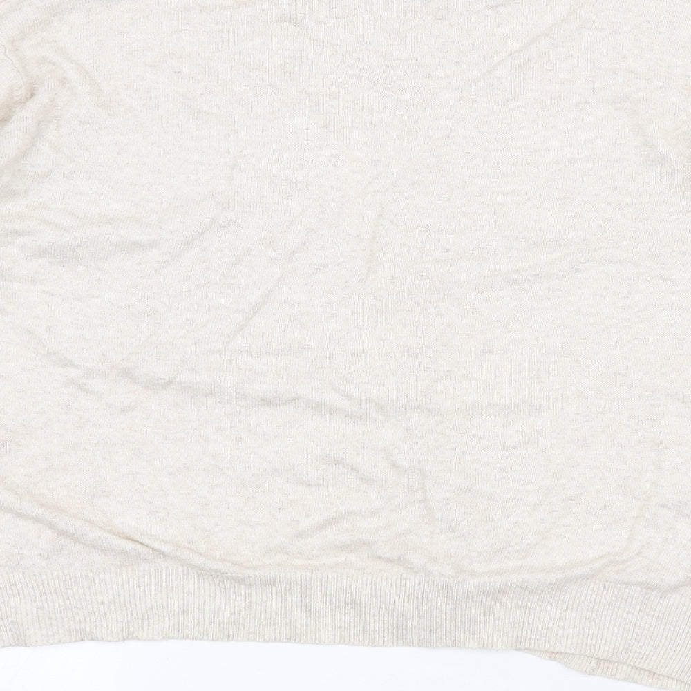 Papaya Womens Beige Pullover Jumper Size 14