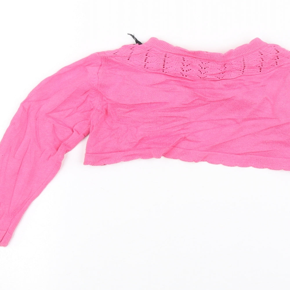 TU Baby Pink Cardigan Jumper Size 12-18 Months