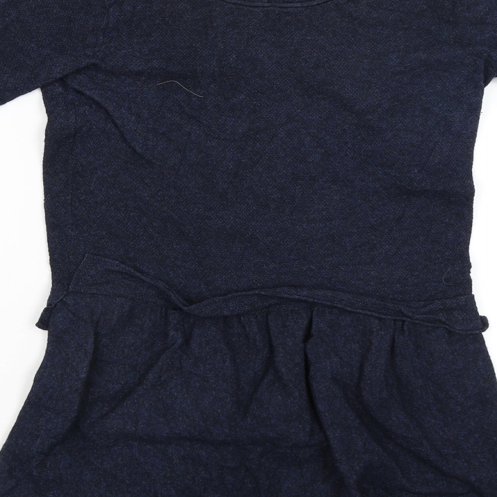 Preworn Womens Blue Jumper Dress Size 10