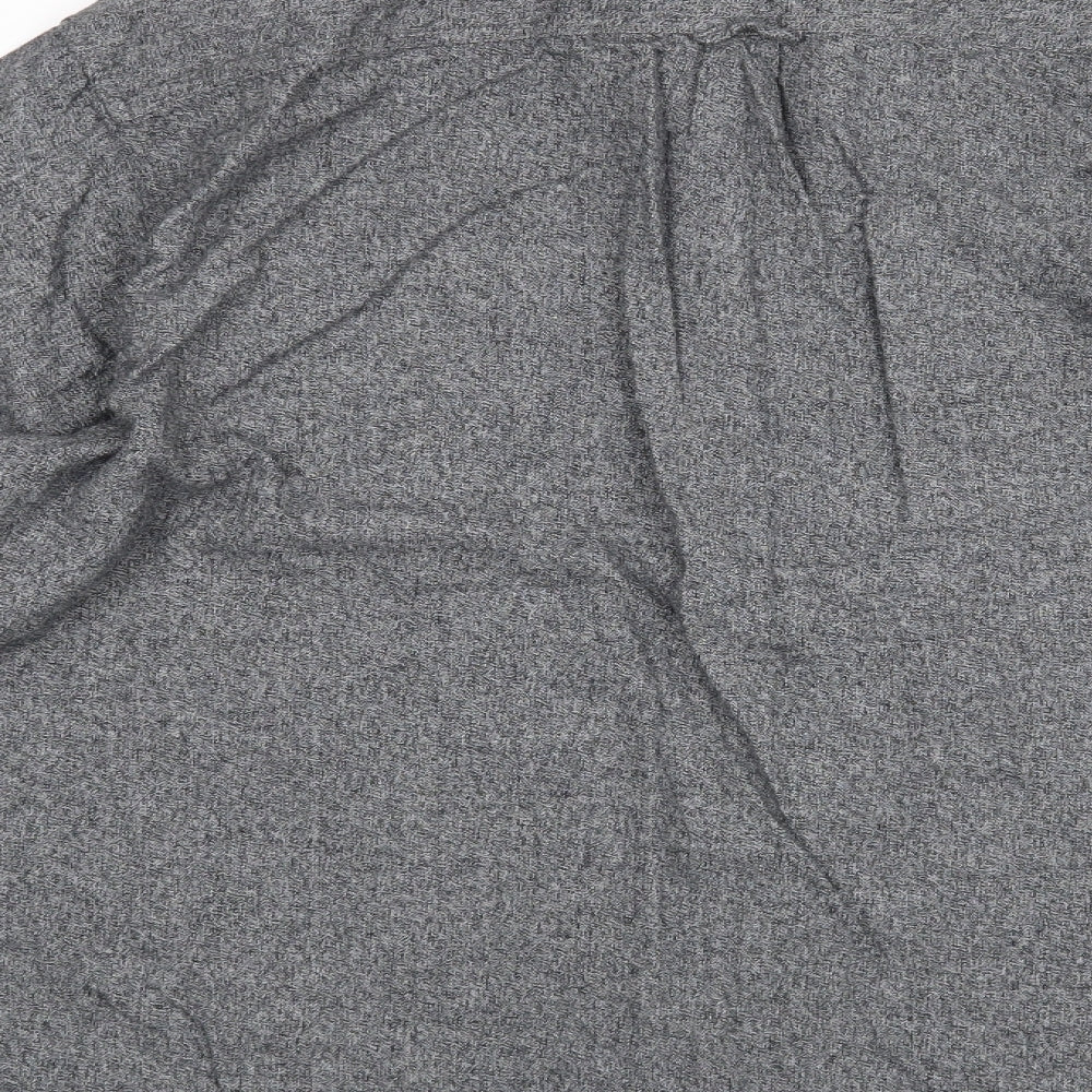 Primark Mens Grey Button-Up Size 2XL