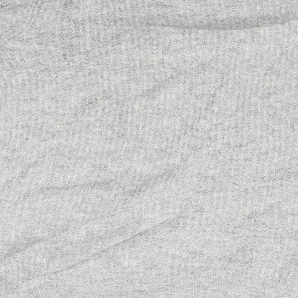 Acrylic Womens Grey Pullover Jumper Size 20