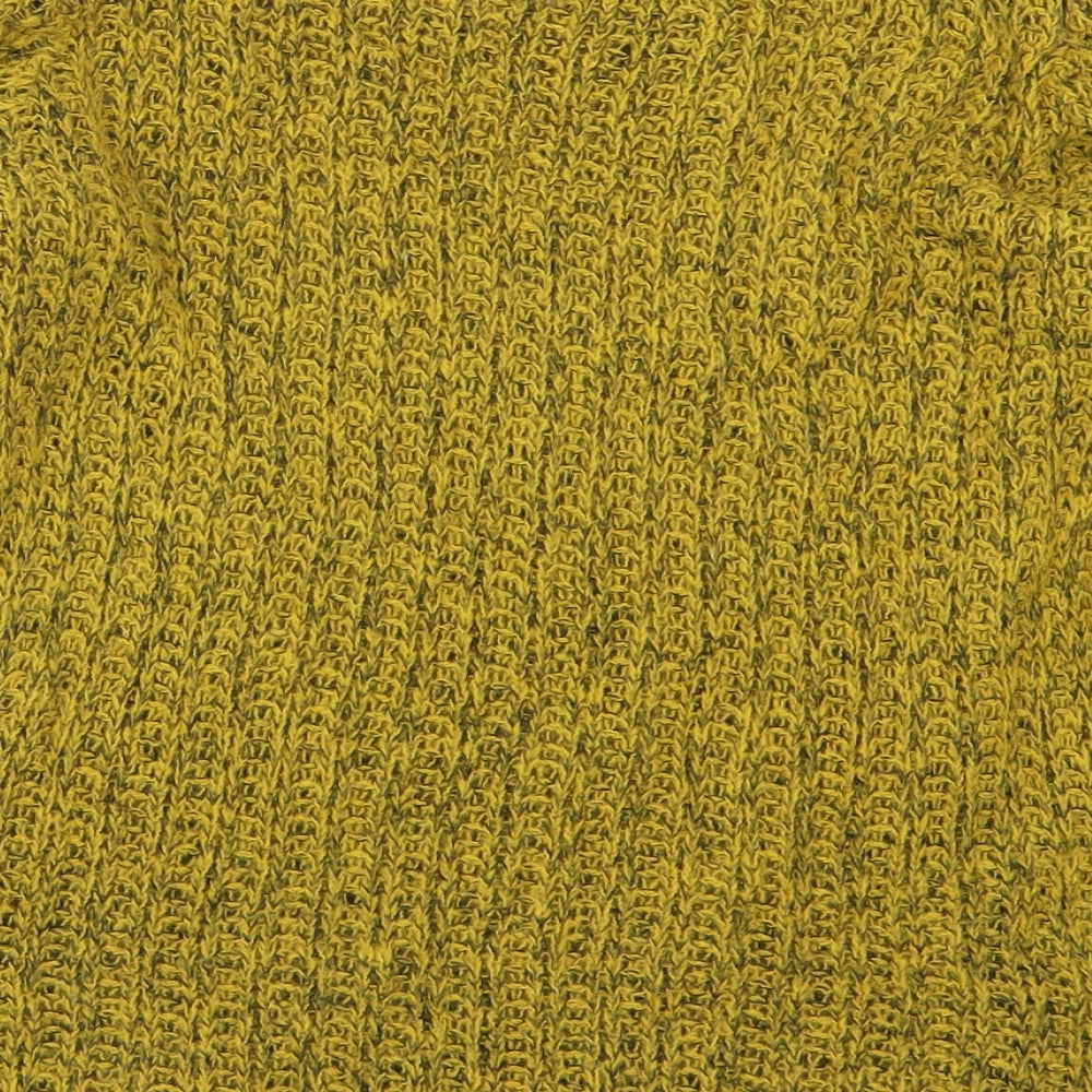 Topshop Womens Yellow Pullover Jumper Size 8