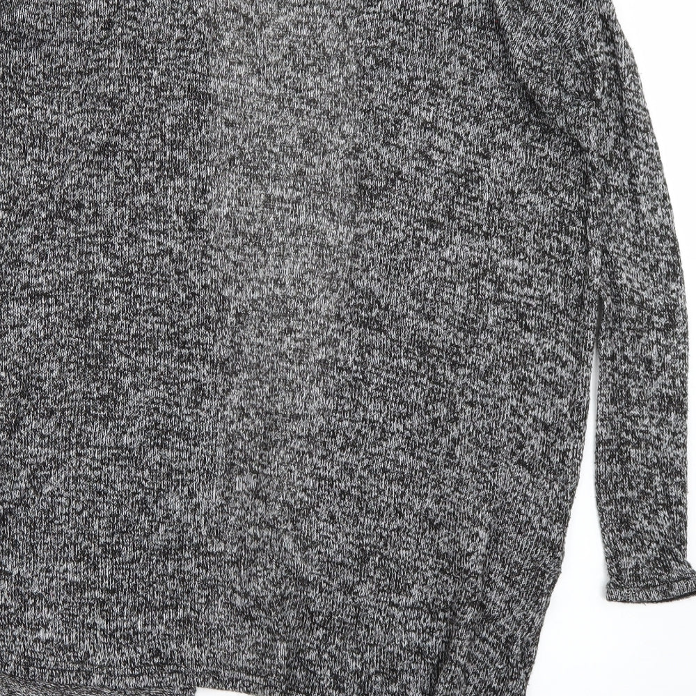 Divided Womens Grey Knit Cardigan Jumper Size XS