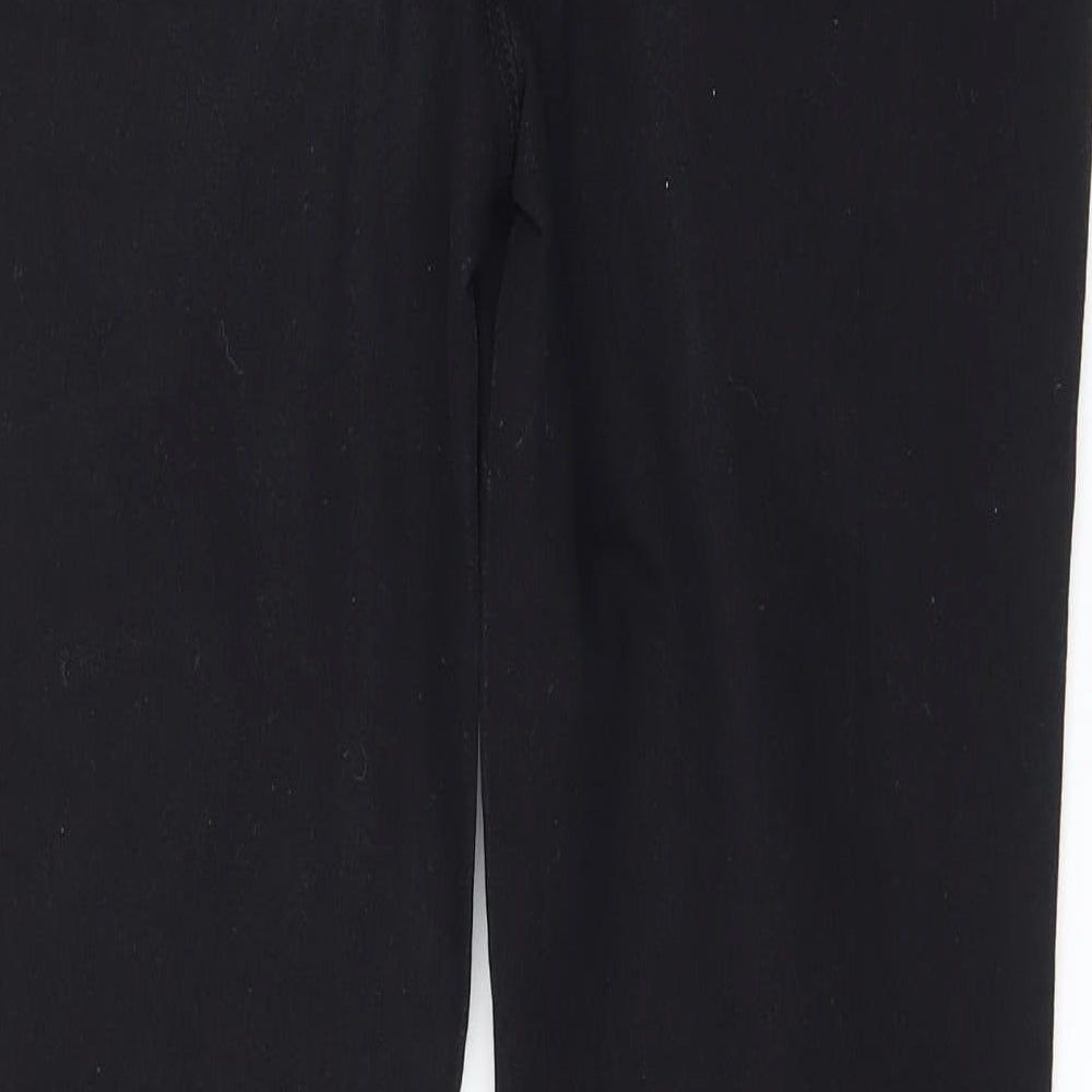 Denim & Co. Womens Black Denim Skinny Jeans Size 8 L28 in