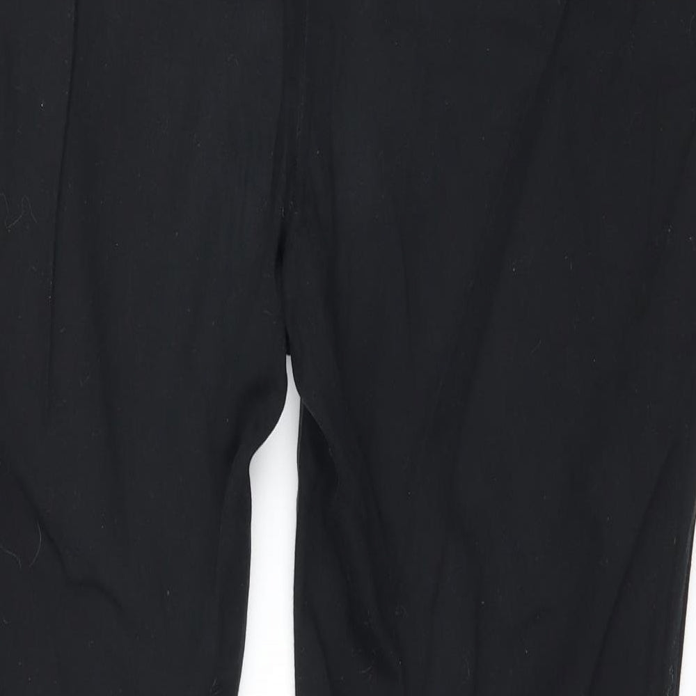 Dorothy Perkins Womens Black Trousers Size 14 L24 in