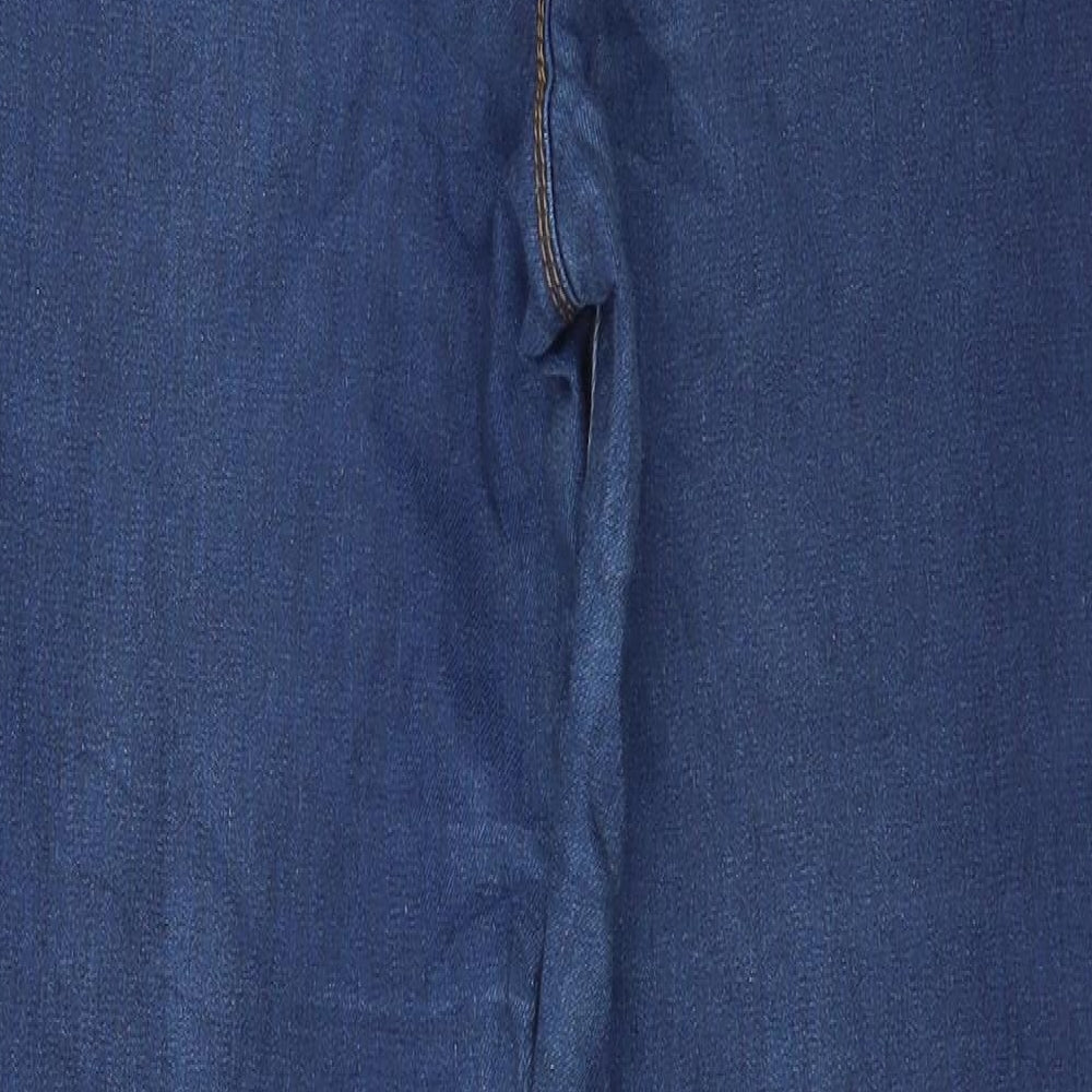 Denim & Co. Womens Blue Denim Skinny Jeans Size 8 L26 in