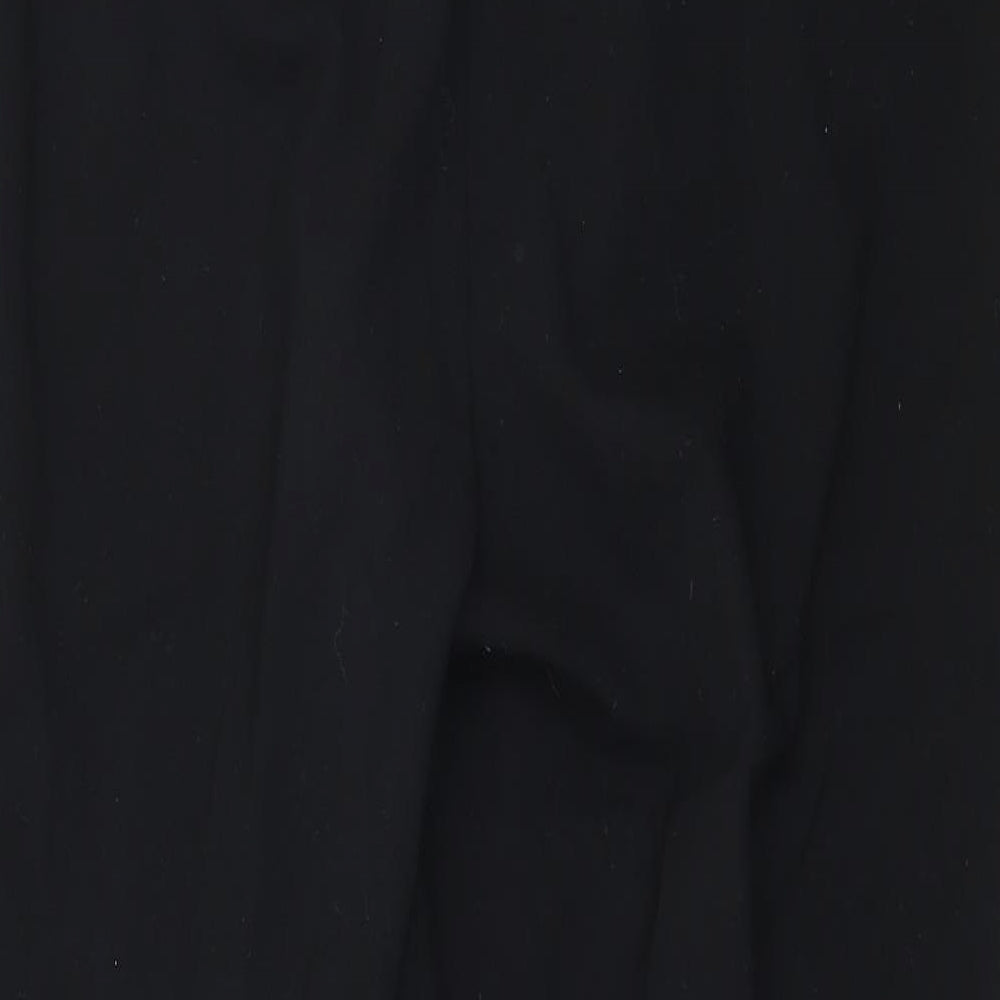 Isle Womens Black Trousers Size 18 L26 in