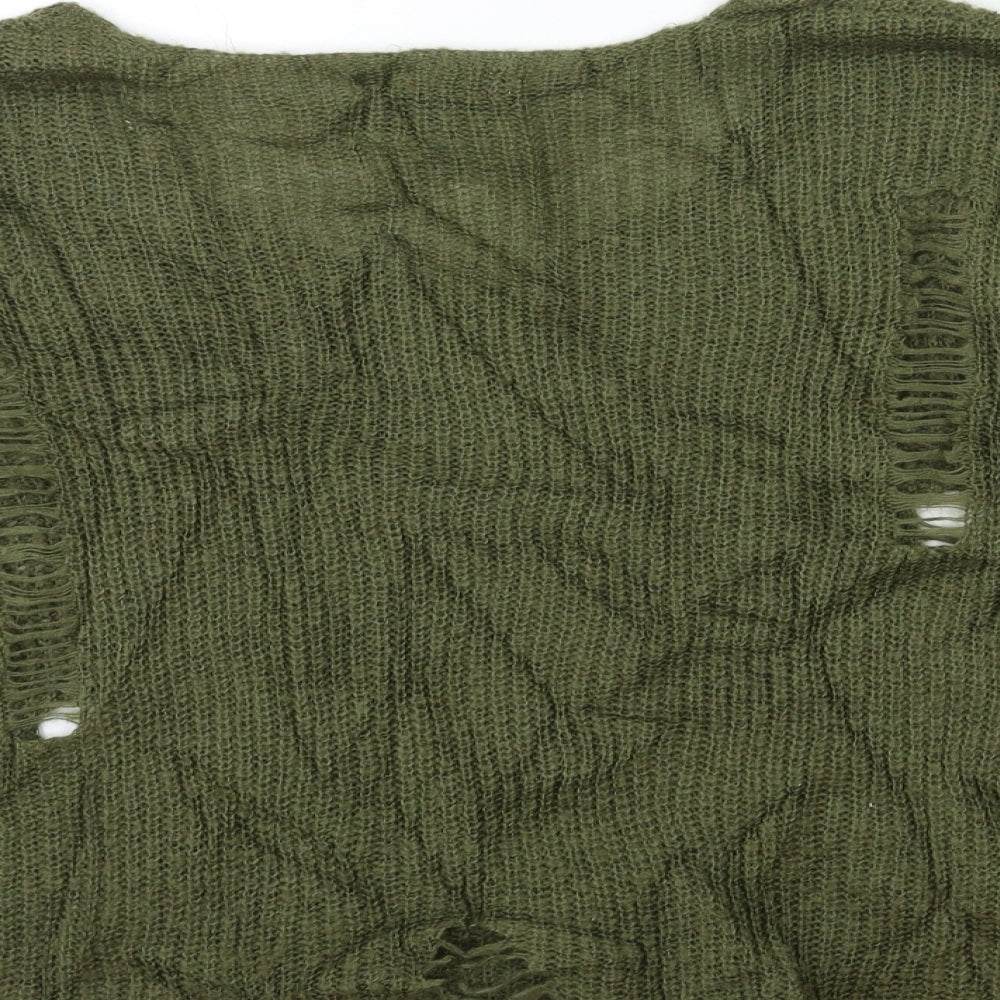 Atmosphere Womens Green Knit Pullover Jumper Size 6