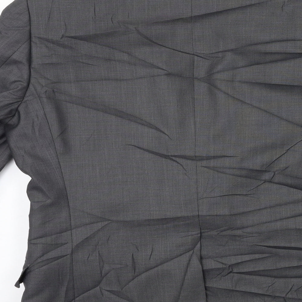 Butler & Webb Mens Grey Jacket Suit Jacket Size 36