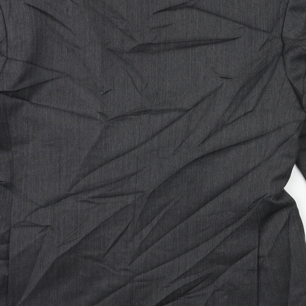 Preworn Mens Grey Jacket Suit Jacket Size 42