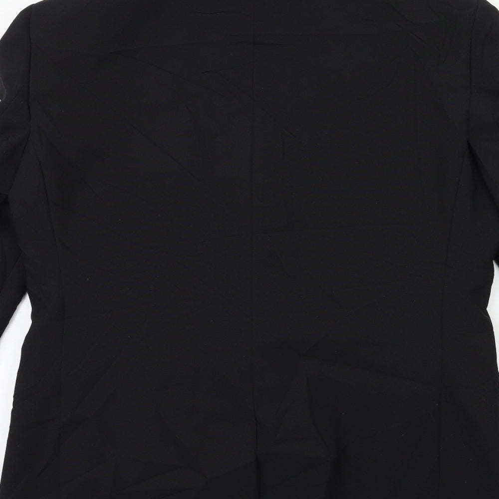 Taylor & Wright Mens Black Jacket Suit Jacket Size 38