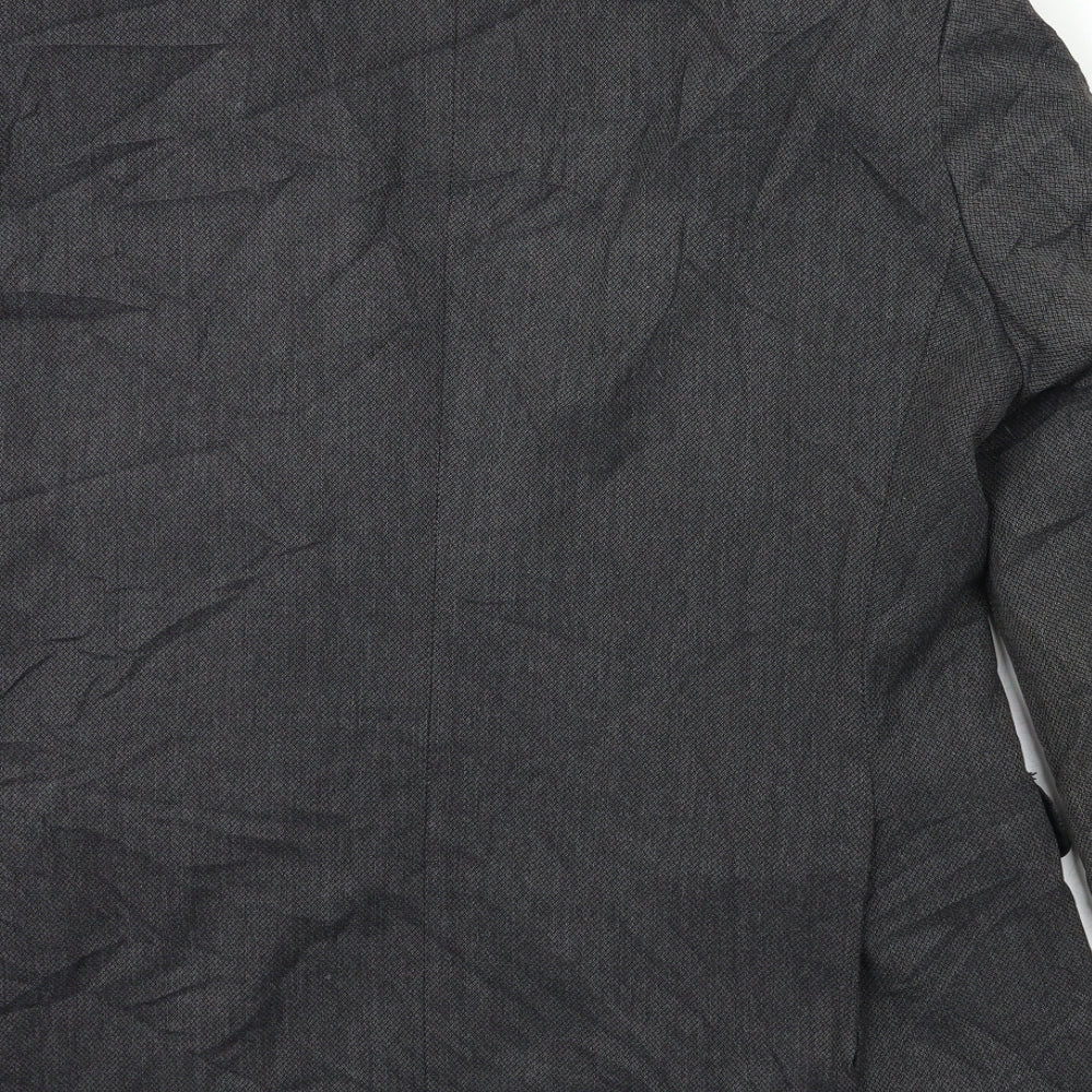 Marks & Spencer Mens Grey Jacket Suit Jacket Size 40
