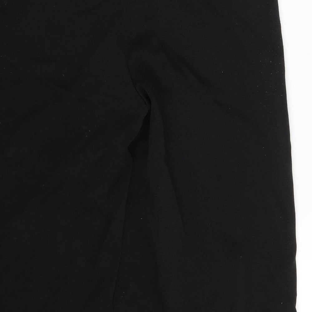 Selected Womens Black Cut-Off Shorts Size 8