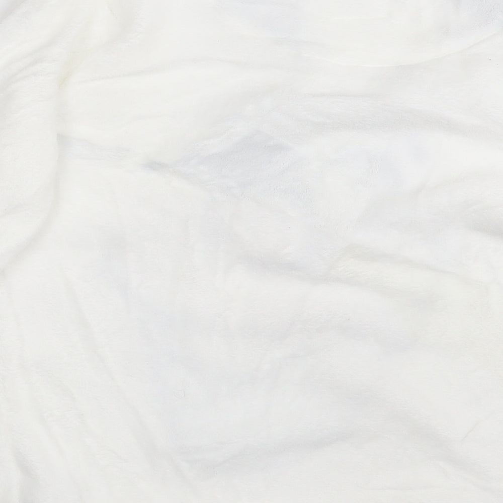 Diseny Womens White Pullover Jumper Size 10