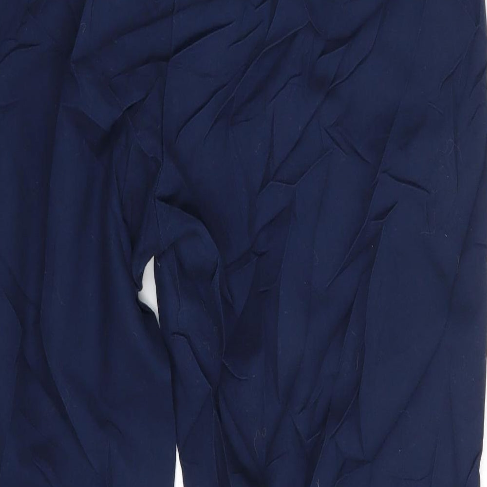 Marks & Spencer Womens Blue Trousers Size 14 L22 in