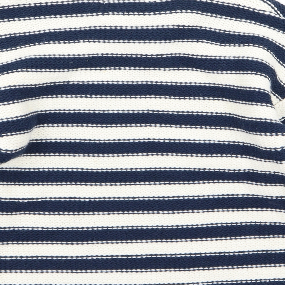 Bellfield Womens Multicoloured Striped Pullover Jumper Size 10
