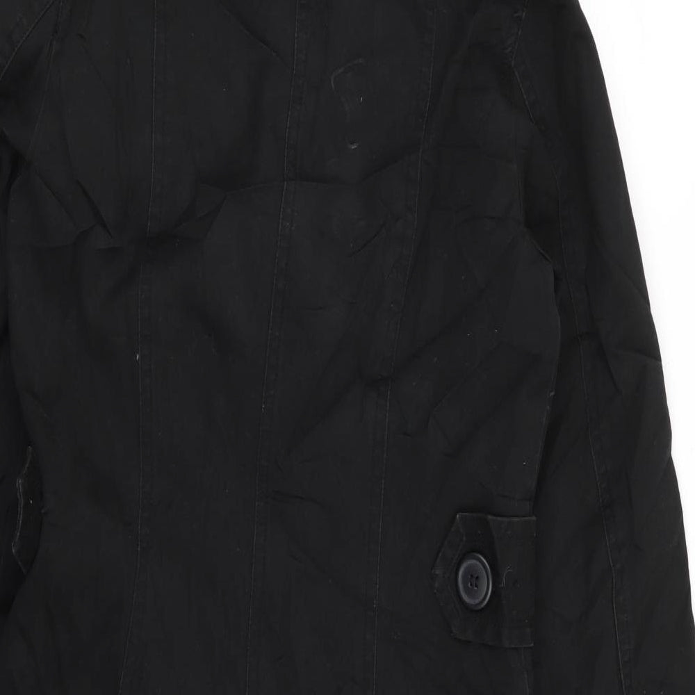Divided by H&M Womens Black Jacket Coat Size 8