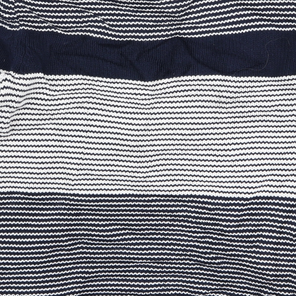 Wallis Womens Multicoloured Striped Pullover Jumper Size S