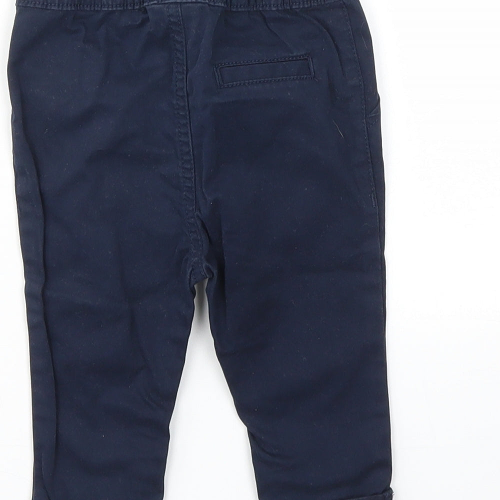 NEXT Girls Blue Capri Trousers Size 3-6 Months