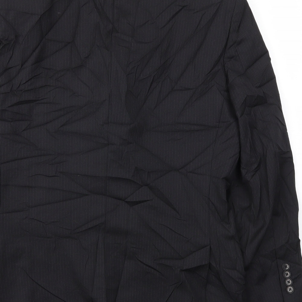 NEXT Mens Black Jacket Blazer Size 40