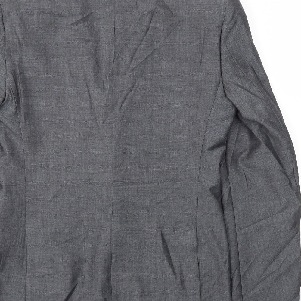 Marks & Spencer Mens Grey Jacket Blazer Size 36