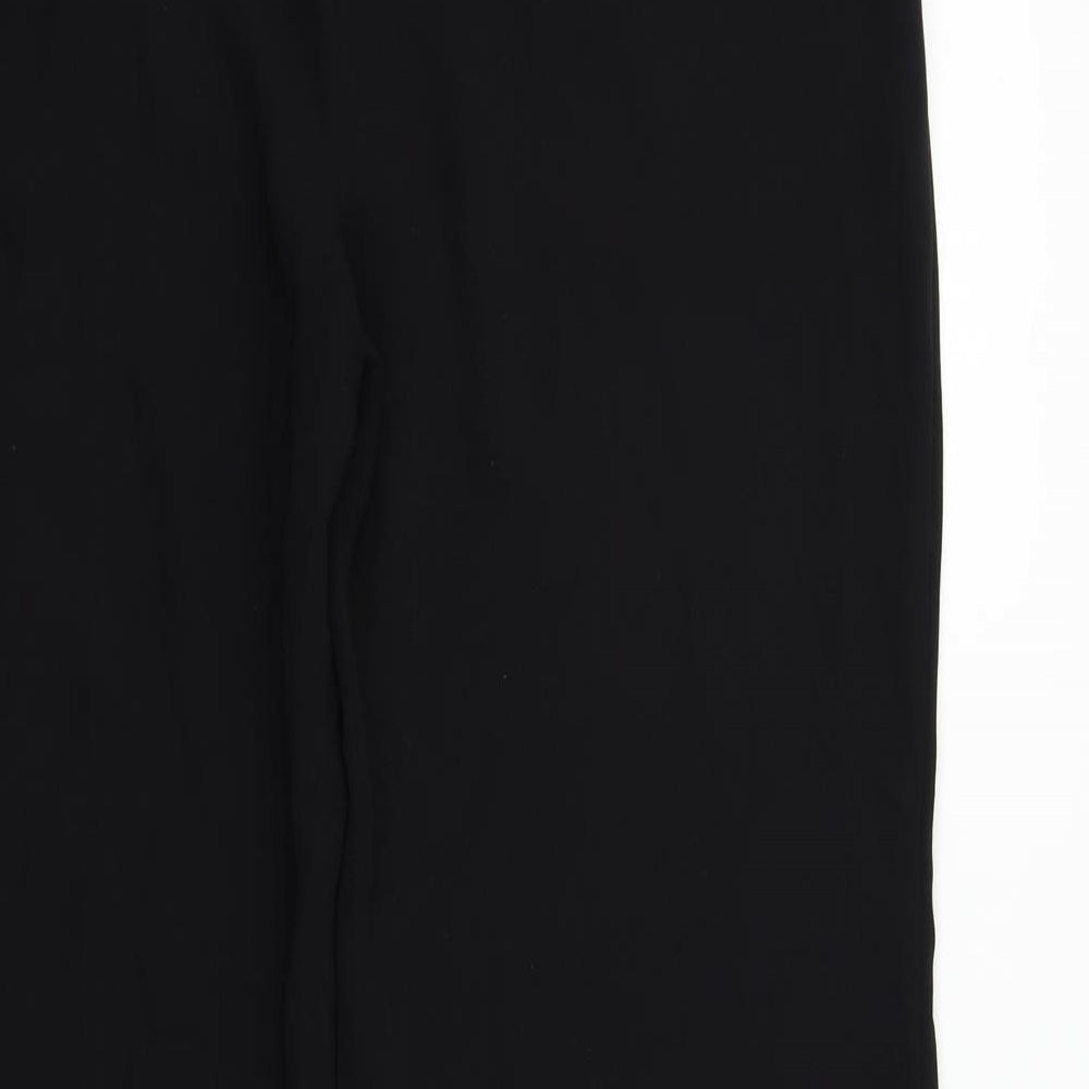 Klass Womens Black Trousers Size 14 L30 in