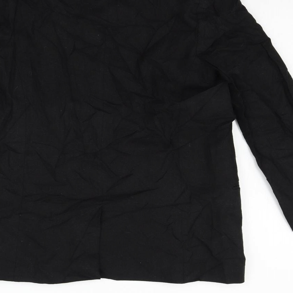 ASOS Womens Black Jacket Blazer Size 8