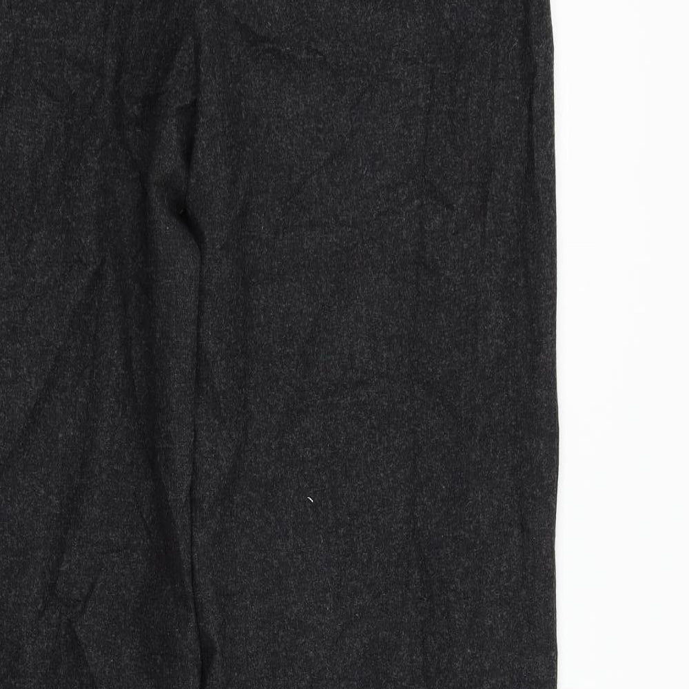 Marks and Spencer Womens Grey Trousers Size 14 L30 in